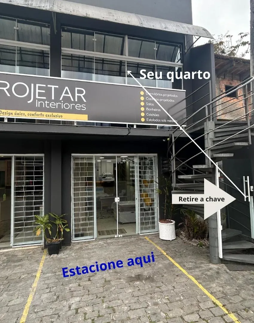 Loft Confortavel Com Self Cheking Joinville Brezilya